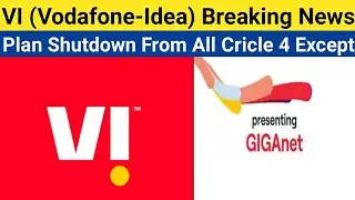 Vodafone-Idea Users Very Bad News | Vodafone-Idea Shutdown Plans From All Circles Except 4