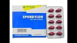 स्पॉन्डिलाइटिस के लिए, Spondylon Soft Gel Capsules Spinal Health Support