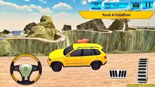 Offroad Car Driving Simulator: Yellow Suv Mountain Driver - Android GamePlay 3D