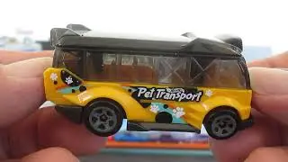 Kowloon'd Hypervan 2025 Hot Wheels Toy Bus Unboxing Review - HW Metro Series - Yellow Pet Transport