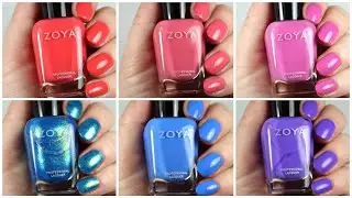 Коллекция Zoya Dreamin' | Лето 2021 | Swatcheroo