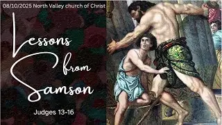 08/10/2025, North Valley church of Christ, Sunday morning services