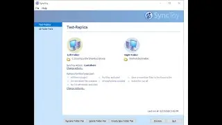 Sync/Copy Data Between Systems Using Synctoy