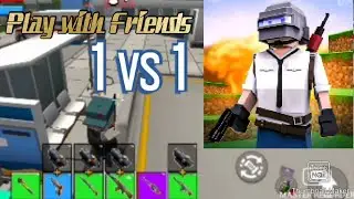 Pixel Unknown battleground, :How to play with Friends 1 vs 1.