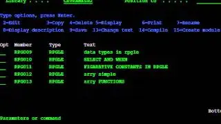 ARRAY FUNCTIONS IN RPGLE