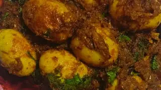 Duck Egg curry।Anda masala curry।Dhaba style egg curry ।Easy to make anda curry ।