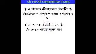part 2 || gk for all competitive exams || #gk #ytshorts #gkshort #gkshorts #gktrend #shortsfeed