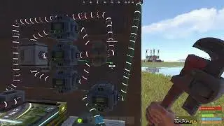 The Super Sucker Loot Highway Rust Automation Tutorial 2026 Transferring Loot from Raid base Home