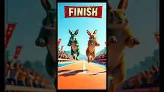 🇮🇳 India vs 🇵🇰 Pakistan Racing Challenge Between Rabbits #ai #india #pakistan