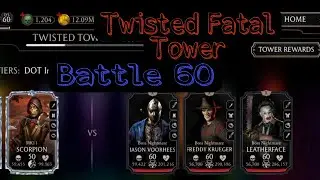 MK Mobile Twisted Fatal Tower 60 | Fatal Twisted Tower Battle 60