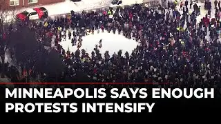 Minneapolis LIVE: Anti-ICE Protests Hit Breaking Point as Crowds Demand Justice Now | US News Latest