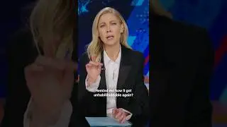 Walking back crazy statements is a rite of passage for Trump's spokespeople #dailyshow #trump #gaza