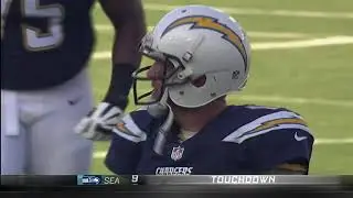 Seahawks LB Terence Garvin snatches 37 yard pick six!