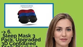 👉 Top 10 Memory Foam Sleep Masks  2021  (Review Guide)