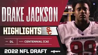 2022 NFL Draft: San Francisco 49ers' Drake Jackson | High school football highlights