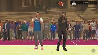 I RAN INTO A COMP NFL PLAYER ON NBA 2K24 NEXT GEN AND WENT CRAZY