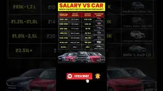 Salary vs Car 🚗💰 &ndash; Which Car Matches Your Income?#Car #automobile #Shorts