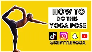 HOW TO DO THE DANCER POSE (NATARAJASANA) | YOGA IN 3 MINUTES #contortion  #shorts #natarajasana