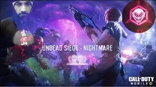 *SHORT STREAM* | Grinding for Top 10 Nightmare Win LB | UNDEAD SIEGE | Call of Duty&reg;: Mobile (2024)