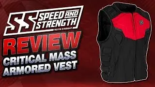 Speed and Strength Critical Mass Armored Vest Review from Sportbiketrackgear.com