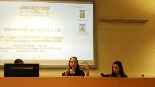 Sabrina Magris - presidente &Eacute;cole Universitaire Internationale - convegno droga dello stupro 2017
