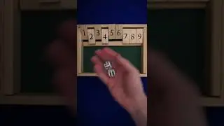 [ASMR] Shut the Box #Shorts
