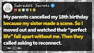 My parents cancelled my 18th birthday because my sister made a scene&hellip; Reddit Family Stories