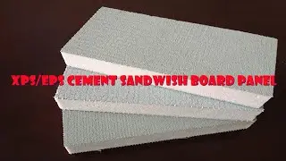 XPS EPS cement panel production line XPS cement sandwich board lightweight partition board machine