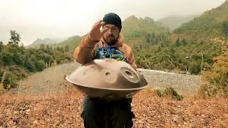Corazonido || #Handpan + Rain + Parrot Tricahue || #soundhealing