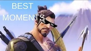 Overwatch funny moments (HANZO)