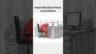 Psychology of People Who Ghost Friends to Avoid Stress
