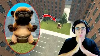 Un DRON capta a PIBBLE PERDIDO en la CIUDAD - Garry's Mod