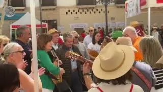 José de la Losa. En el IX - Encuentro de Cuadrillas: “ Huéscar con Raíz. “