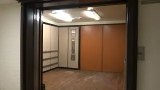 Massive Detroit Elevator at the University of Michigan