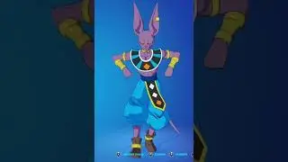 CLUCK STRUT - BEERUS SKIN Showcase with All Fortnite Dances & Emotes! (Fortnite x Dragon Ball)