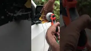 Glass cleaning sand paper