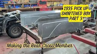 Fixing Rear Cross Member for the 35 Ford Pickup Box - Part 3 | Battery Box for the 1932 Roadster