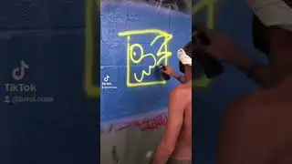 Blindfolded 👀 SO FAKE ???? OR NOT !!  #funny #viral #graffiti#trending #art #painting