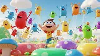 Fall Guys Jelly Beans Bounced the Wrong Way 😂 | Kids Songs & Nursery Rhymes