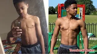 MY 1 YEAR BODY CALISTHENICS TRANSFORMATION | INSPIRING!  (hard gainer)