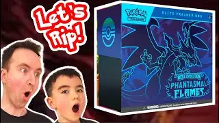 Phantasmal Flames Pokemon Card Elite Trainer Box Opening 🔥 Curse Broken