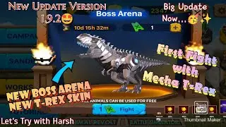 ARBS New Update 1.9.2 | arbs mobile new update version 1.9.2 | T-Rex Secend Boss Arena | arbs mobile