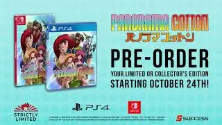 Panorama Cotton - PlayStation 4 & Nintendo Switch - Trailer - Retail [Strictly Limited Games]