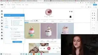 How I created a WIX website for my baking business 2021 | Adding products, photos, terms