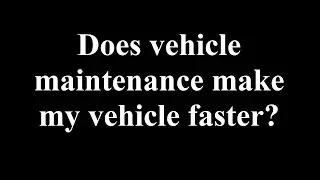 Tower of Fantasy - Does vehicle maintenance make my vehicle faster?