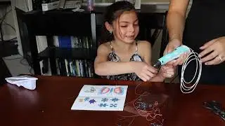 UNBOXING THE SCRIBE 3D PEN! | Unboxing and trying out 3D printing pen