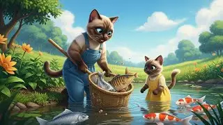 Betrayed by dad: How did mom cat and kitten regain their happiness? 🐱💕| AI cat story