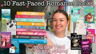 Quick Romance Book Recommendations 💝 10 Fast-Paced Romance Book Recs with Ratings! 