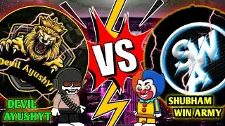 MM|| Devil AyushYT Vs Shubham Win Army😍😍|| Mini Militia intense Fight 🤩🤩