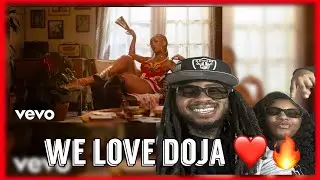 Doja Cat - Vegas (Official Video) REACTION W/TEA